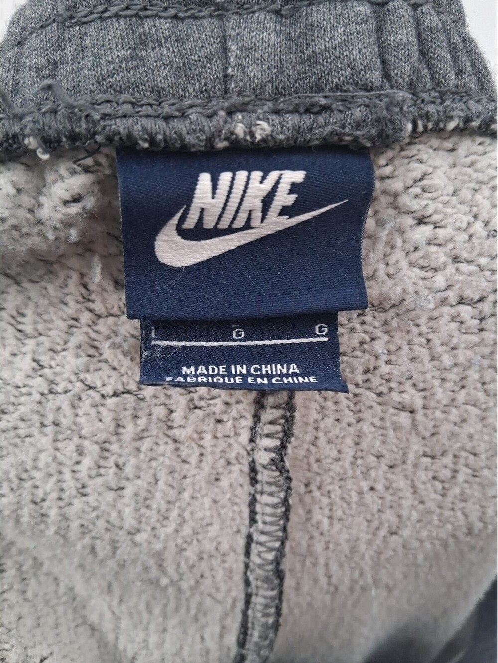 Nike Sweatpants Mens Large Gray Cargo Pocket Gym Training Casual Lounge Pants - Picture 8 of 10